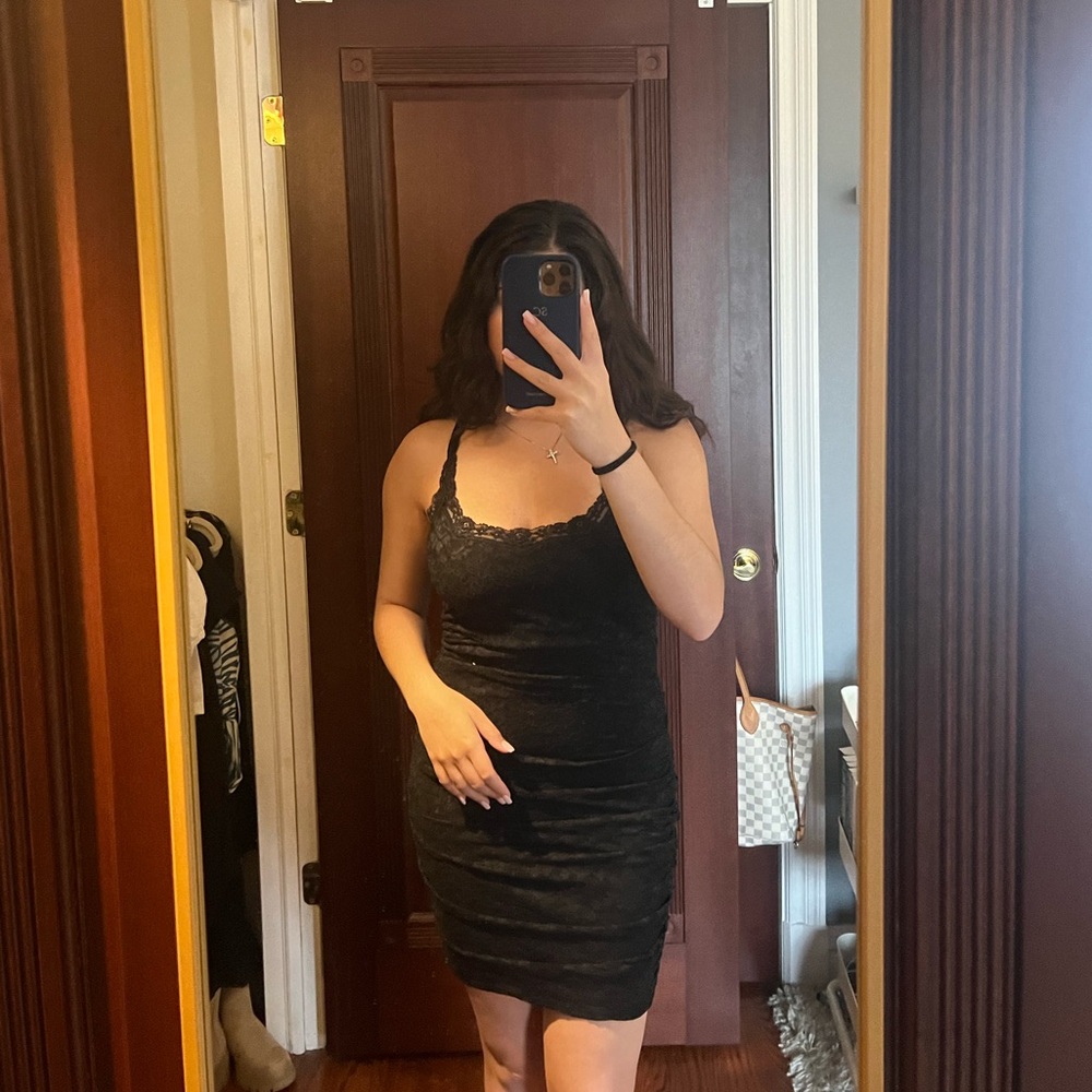 Moda International Lace Mini Dress